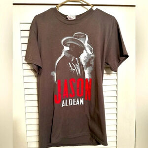Jason Aldean High Noon Neon Tour Country Music Concert T-Shirt MED short sleeve